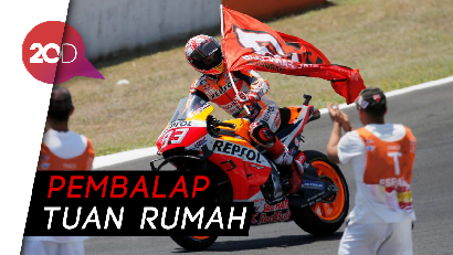 Tampil Dominan, Marc Marques Juara MotoGp Spanyol