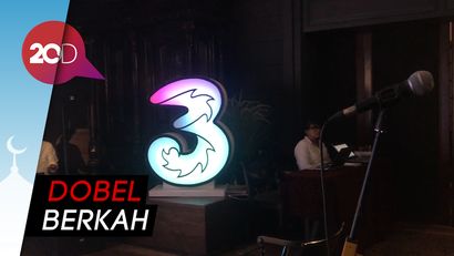 Gandeng Badan Amal, 3 Buat Program Berbagi Selama Ramadhan