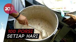 Takjil Gratis Bubur Kanji Rumbi Khas Lhokseumawe