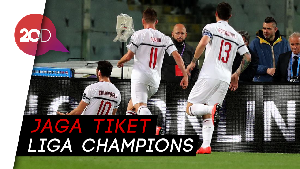 Tandukan Calhanoglu Menangkan AC Milan atas Fiorentina