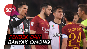 Juventus Kalah, Ronaldo Olok-olok Florenzi