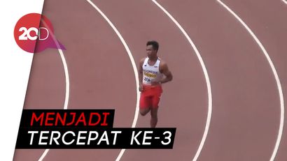Detik-detik Zohri Lolos Olimpiade Tokyo 2020