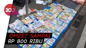 Pedagang Amplop Lebaran Mulai Menjamur di CFD