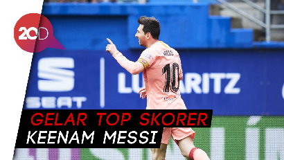 Lagi-lagi Lionel Messi El Pichichi