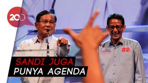 Sandi Tak Selalu Bareng Prabowo
