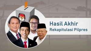 Hasil Rekapitulasi Pilpres Tiap Provinsi