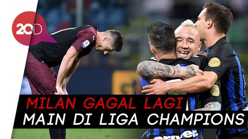 Sorry Milan, Inter yang Lolos Liga Champions Musim Depan Sorry Milan, Inter yang Lolos Liga Champions Musim Depan