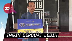 Andi ‘Marbot Milenial’ Dapat Hadiah THR