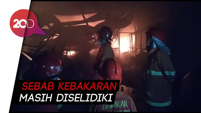 Gudang Mainan di Malang Terbakar, Tak Ada Korban Jiwa - detikNews