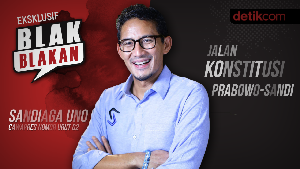 Blak-blakan Sandiaga: Jalan Konstitusi Prabowo-Sandi