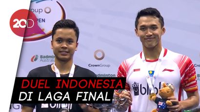 Jonatan Christie Juara Australia Terbuka Usai Kalahkan Anthony