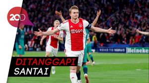 De Ligt Ngaku Diajak Ronaldo ke Juventus
