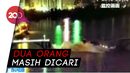 Jembatan Tiba-tiba Putus, Dua Kendaraan Sedang Melintas Hilang Jembatan Tiba-tiba Putus, Dua Kendaraan Sedang Melintas Hilang