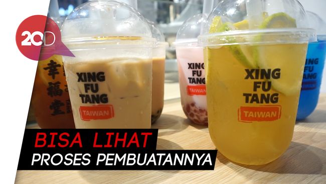 Xing Fu Tang Minuman Nomor 1 Di Taiwan Kini Hadir Di Indonesia