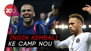 Neymar dan Dani Alves ke Barca Lagi?
