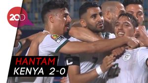 Mahrez Beri Kemenangan Aljazair di Laga Perdana Piala Afrika