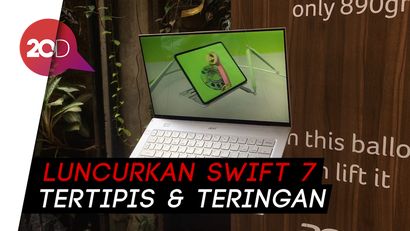 Meski Tipis, Acer Pamer Laptop Ultrathin-nya Laris Manis