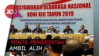 Setelah Ricuh, Musornas KONI Diwarnai Aksi WO