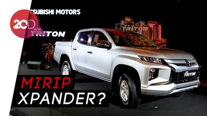  New Triton, Pikap Berkabin Ganda Siap Mengaspal di Indonesia