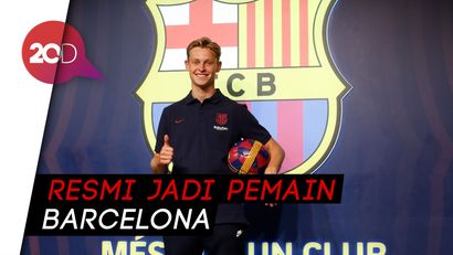 De Jong: Messi Dulu Idola, Kini Rekan Satu Tim