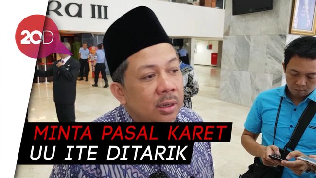 MA Tolak PK Baiq Nuril, Fahri Hamzah: UU ITE Salah Kaprah