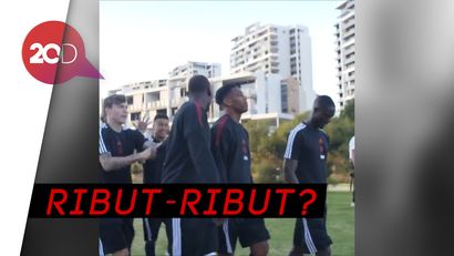 Pogba Adu Mulut dengan Lingard di Tur Pramusim