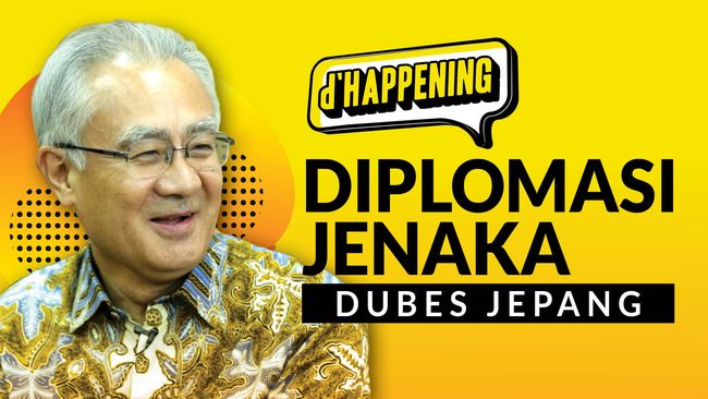 dHappening Diplomasi Jenaka Dubes Jepang yang Viral
