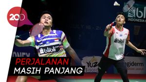 Jonatan dan Anthony Melaju ke Babak Kedua Indonesia Open 2019