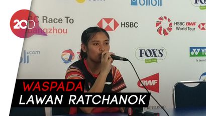 Lolos ke 16 Besar, Gregoria Pede Lawan Ratchanok Intanon