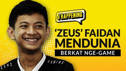 Tonton dHappening: Zeus Faidan Mendunia Berkat Nge-game