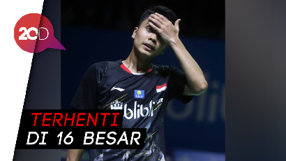 Anthony Ginting Gagal Melaju ke Perempat Final Indonesia Open