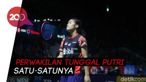 Gregoria Kalah, Langkah Tunggal Putri Kandas di Indonesia Open