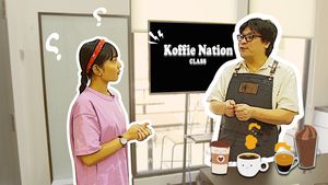 Jadi Barista Sehari di Koffie Nation