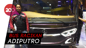 Gokil! Perut Bus Ini Bisa Telan Mobil Sport