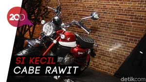Honda Monkey, Si Mungil yang Dibanderol Rp 65 Juta