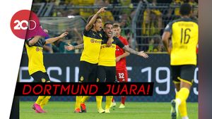 Hajar Bayern, Dortmund Juara Piala Super Jerman