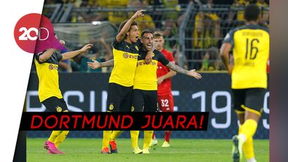 Hajar Bayern, Dortmund Juara Piala Super Jerman