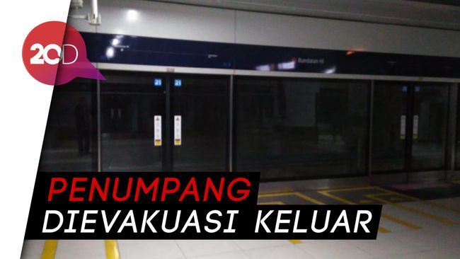 Jakarta Mati Listrik Mrt Terhenti Di Bawah Tanah