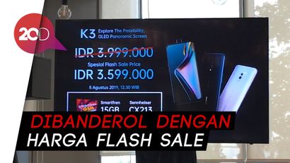 Cuma Dijual Online, Oppo Jamin K3 Nggak Bakal Jadi Ponsel Gaib