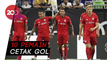 Gila! Bayern Bantai Rottach-Egern 23 Gol Tanpa Balas