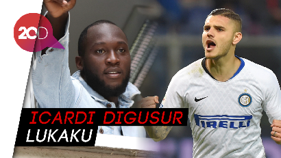 Lukaku Pakai Nomor 9, Icardi Tergusur Pakai 7