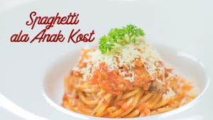 Bikin Spaghetti Ala Anak Kost, Cepat dan Mudah!