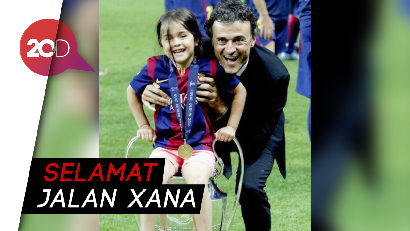 Putri Luis Enrique Meninggal Dunia karena Kanker Tulang