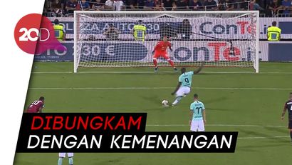Diserang Fan Cagliari, Lukaku Jadi Pahlawan Inter