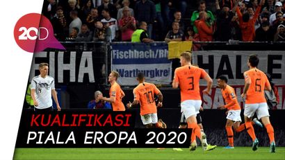Rentetan Gol Kala Belanda Hancurkan Jerman