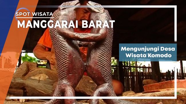 Kerajinan Patung Kayu Komodo Manggarai Barat Nusa Kerajinan Patung Kayu Komodo Manggarai Barat Nusa