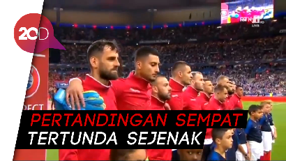 Lawan Albania, Prancis Salah Setel lagu Kebangsaan