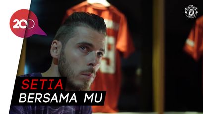  Sah! De Gea Perpanjang Kontrak Bersama MU 