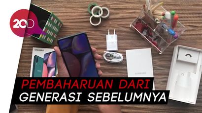 Unboxing Galaxy A10S! Jadi Andalan Generasi Live