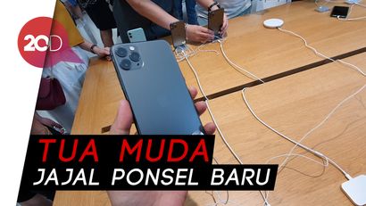 Jajal iPhone 11, Ratusan Orang Serbu Apple Orchard